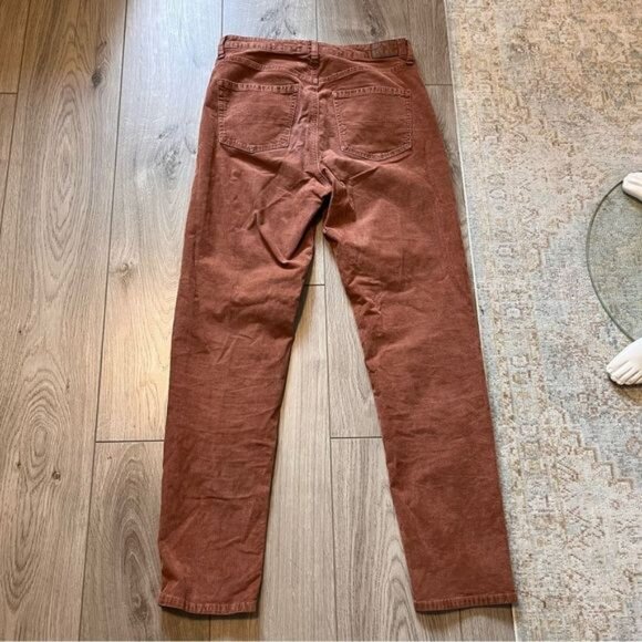 American Eagle Outfitter Super Stretch Corduroy Brown Mom Pant Size XS - Picture 13 of 13